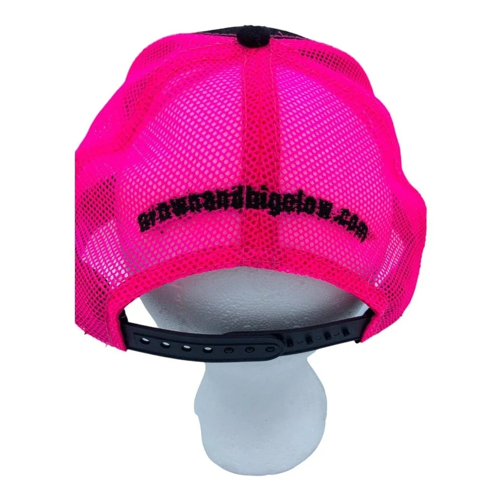 Paramount Apparel Snapback Hat FISH’N CHICKS Charters Key West Florida Pink - Picture 7 of 7